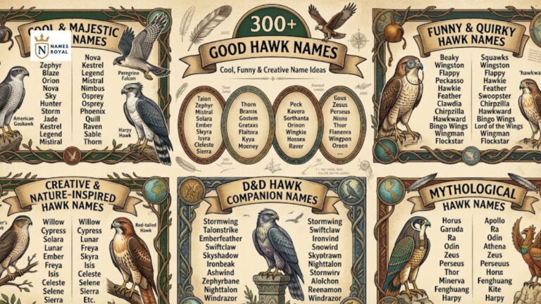names for hawks
