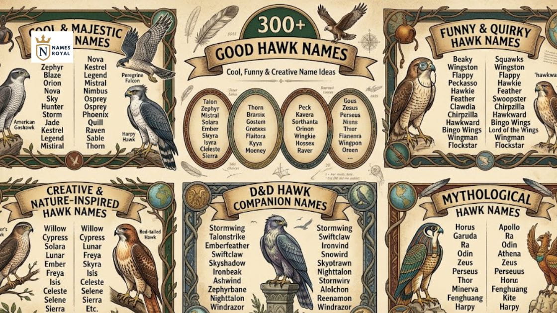 names for hawks