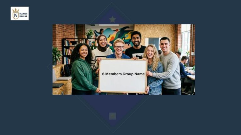 6 members group name