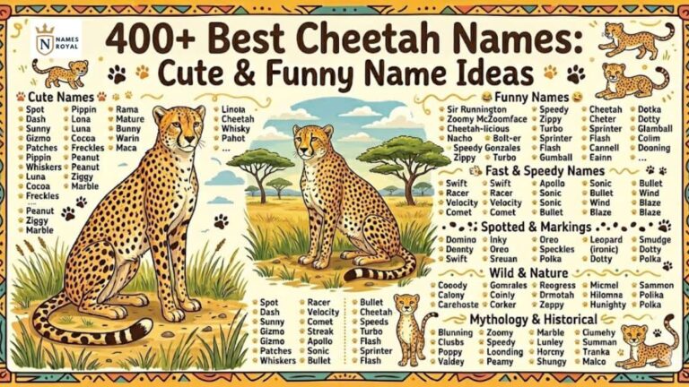 cheetah names