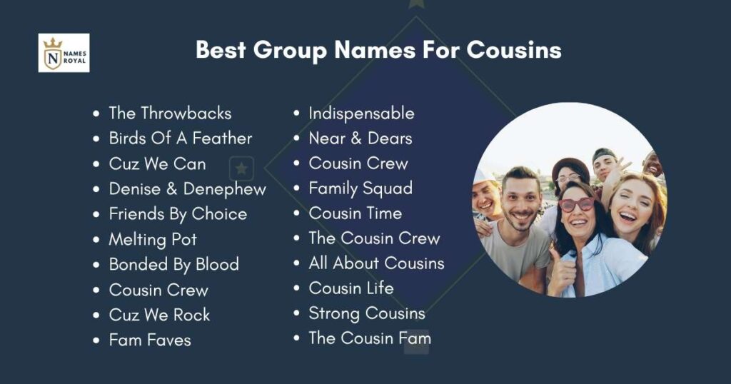 Best Group Names For Cousins