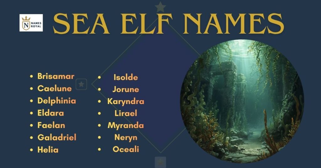 Best Sea Elf Names
