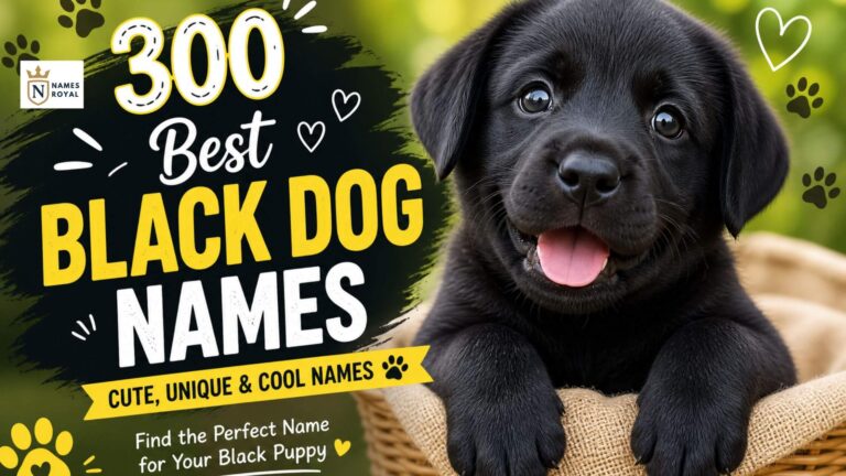 black dog names