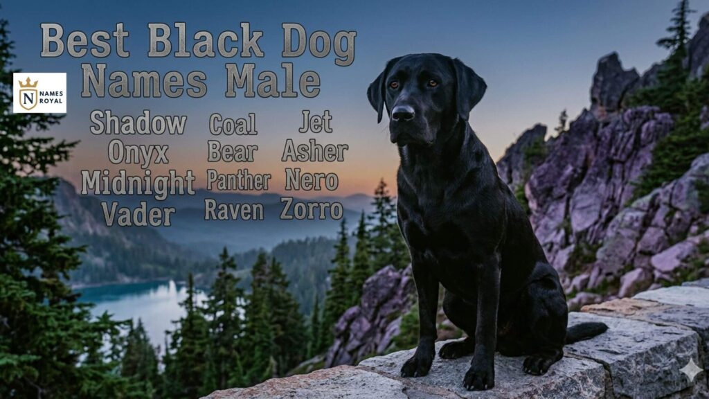 Black Dog Names Male