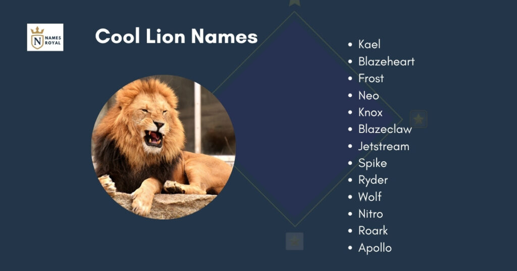 Cool Lion Names