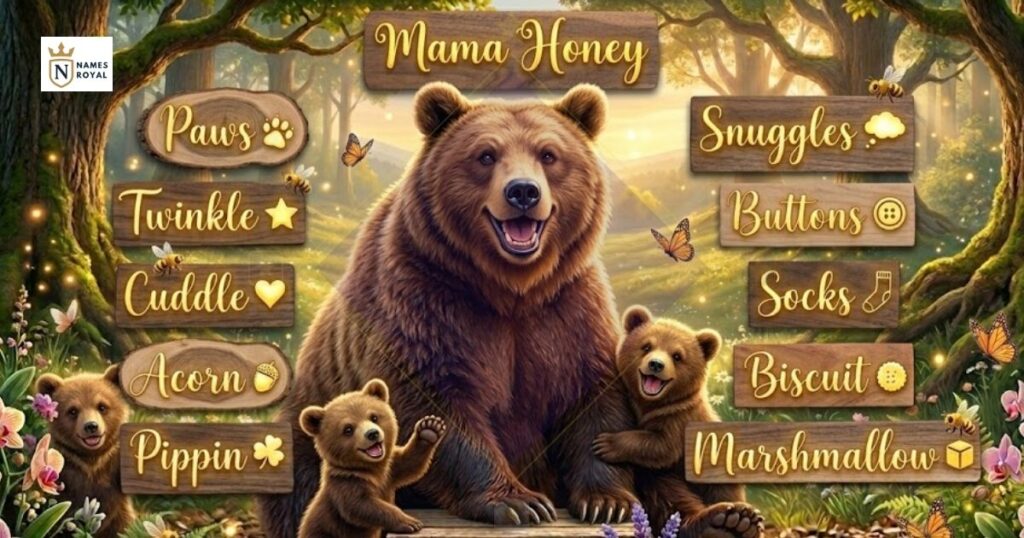 cute bear names