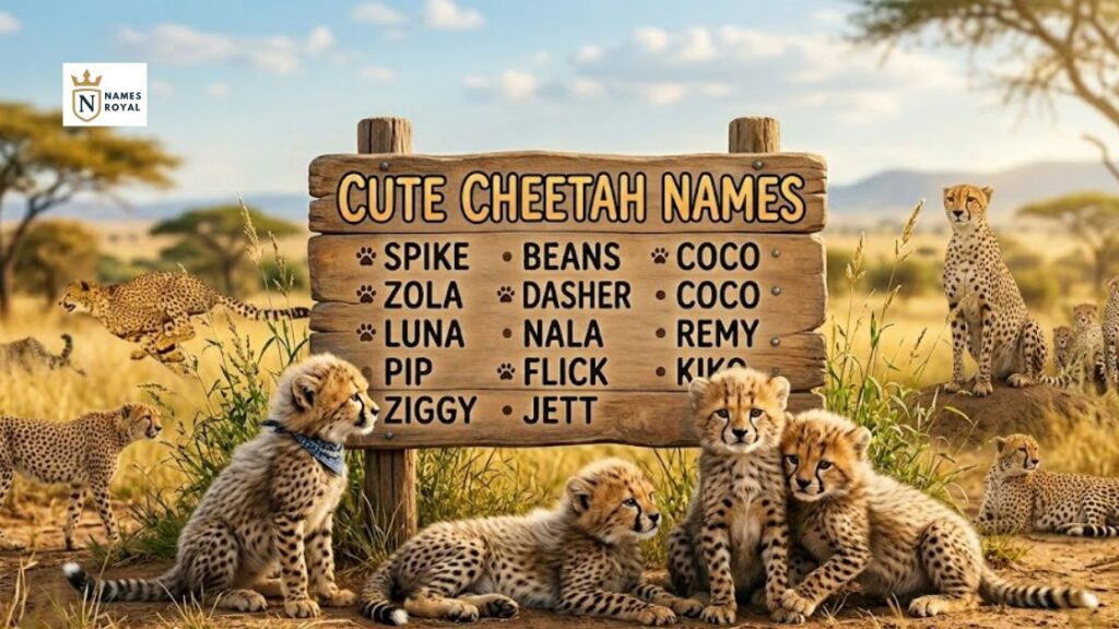 cute cheetah names