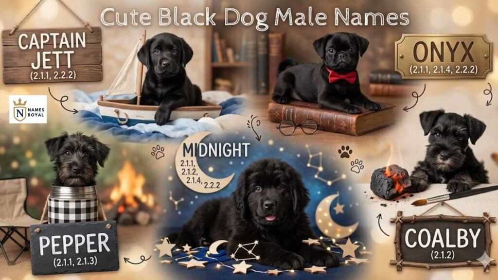 Cute black Male Names