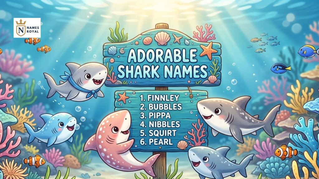 cute shark names