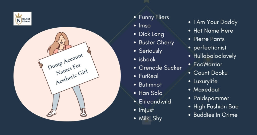 Dump Account Names For Girl