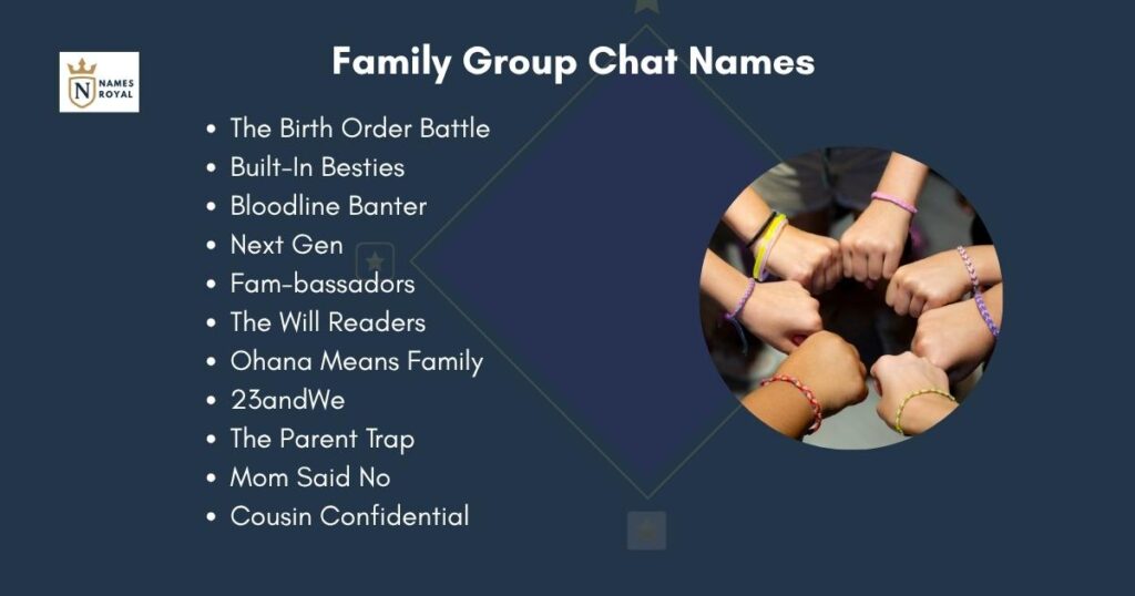 Family Group Chat Names