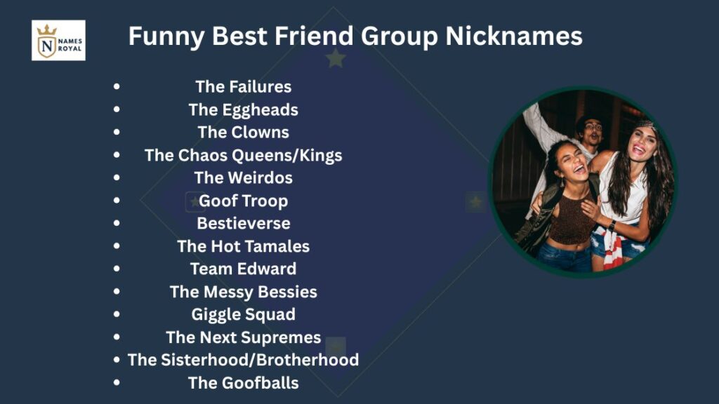 unique group names for friends