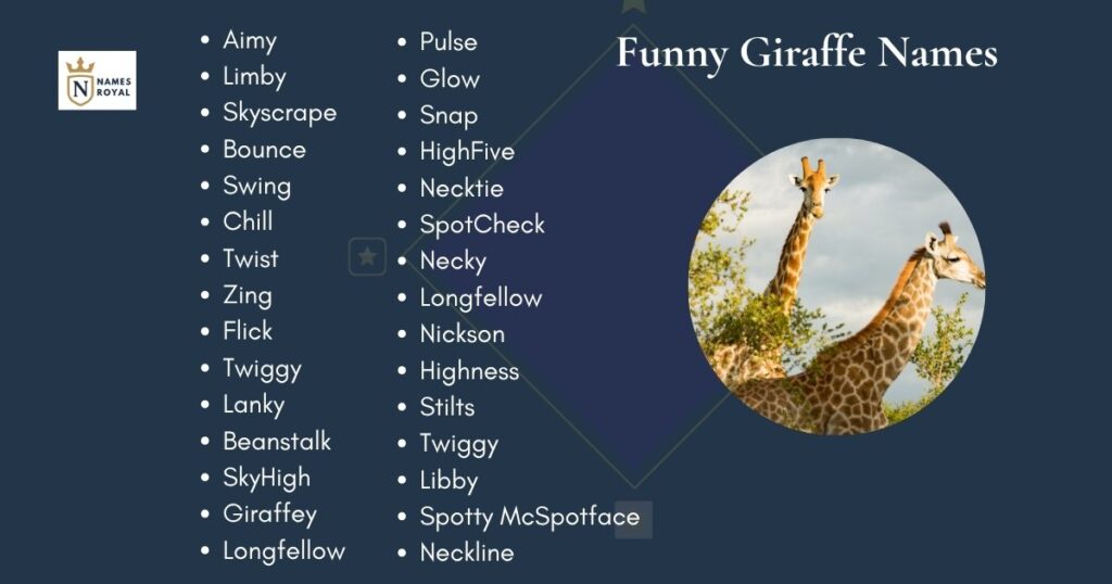 Funny Giraffe Names