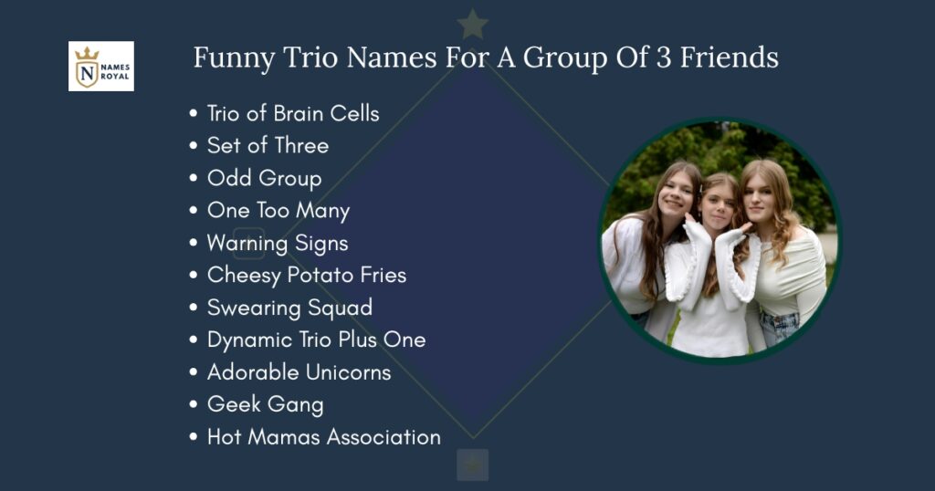 Funny Trio Names