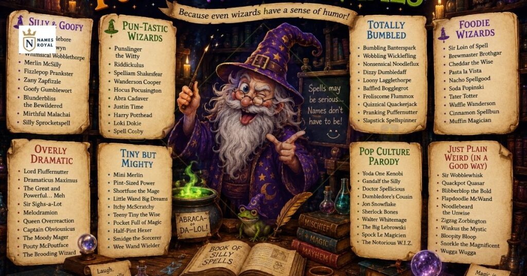 Funny Wizard Names