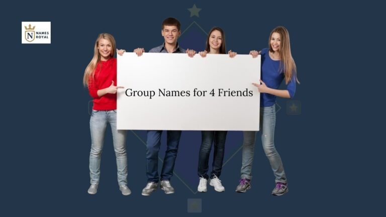 Group Names for 4 Friends