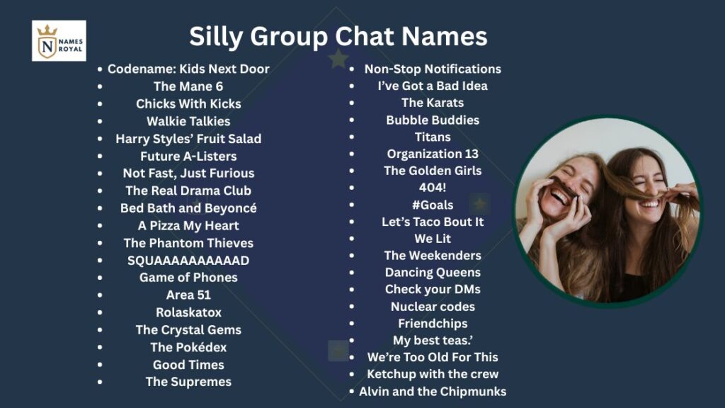 friends group name idea
