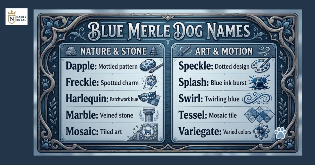 Blue Merle Dog Names