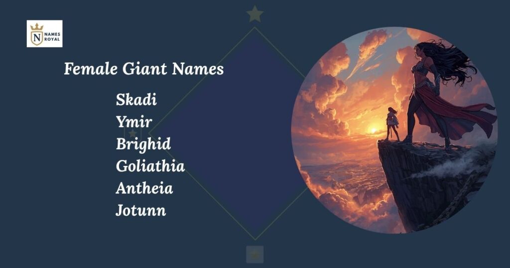 Female Giant Names