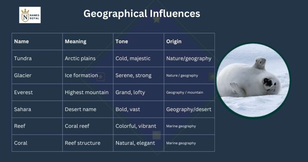 names for seals