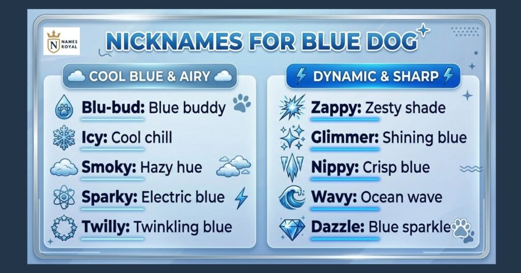 Nicknames For Blue Dog