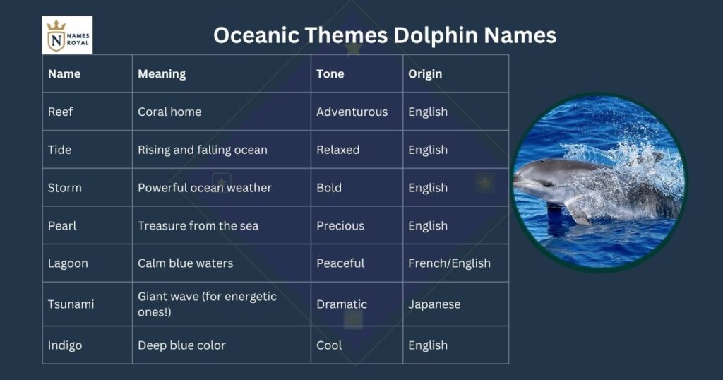 names for dolphins