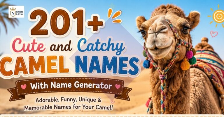 Camel Names
