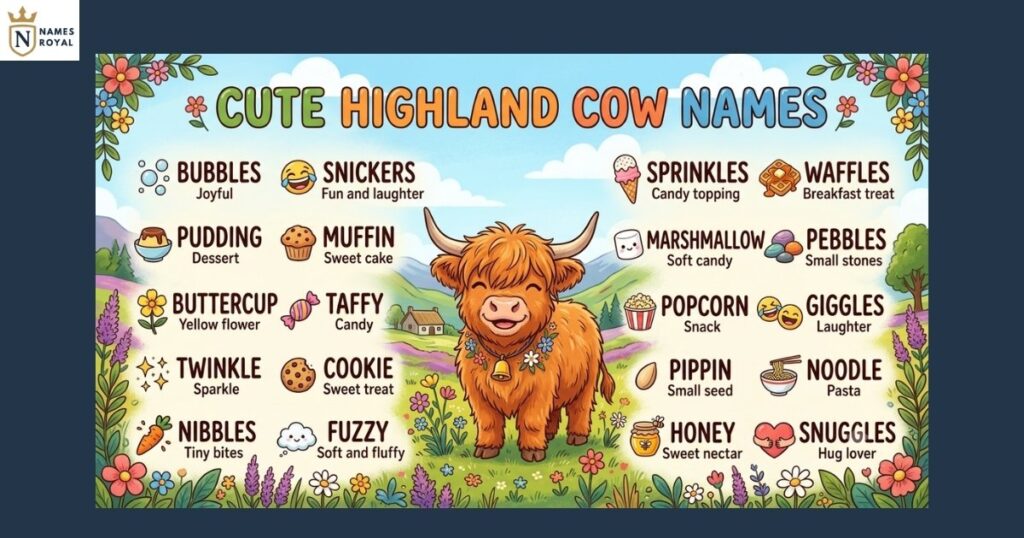 Cute Highland Cow Names